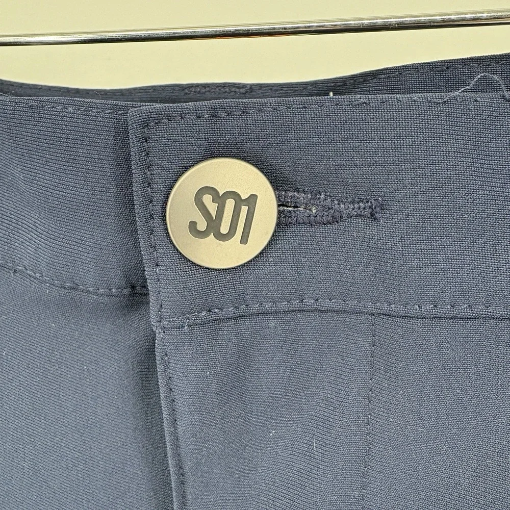 Society Of One 48x30 Athletic Fit  Navy  No Iron Stretch‎